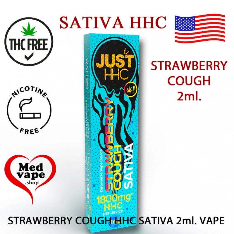 Strawberry Cough Hhc 2ml Disposable Vape